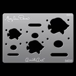 QuikArt Fish #1 Toggle Template by Mary Ann Devos
