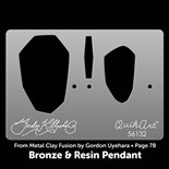 Gordon Uyehara Bronze Resin QuikArt Template