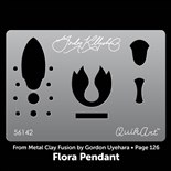 Gordon Uyehara Flora Pendant QuikArt Template
