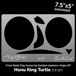 Gordon Uyehara Honu King Turtle QuikArt Template