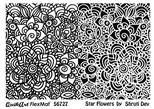 FlexMat?  Texture Stamp - Star Flowers