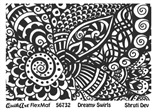 FlexMat?  Texture Stamp - Dreamy Swirls